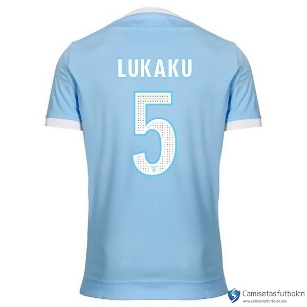 Camiseta Lazio Primera equipo Lukaku 2017-18